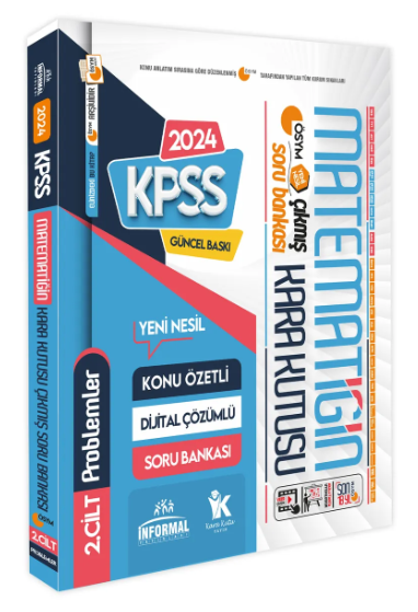 MATEMATİĞİN KARA KUTUSU ÇIKMIŞ SORU BANKASI 2. CİLT (PROBLEMLER) ANKA Fotokopi