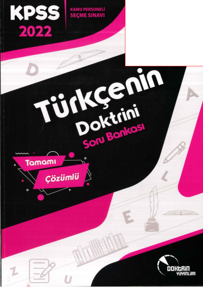 TÜRKÇE nin DOKTRİNİ TAMAMI ÇÖZÜMLÜ SORU BANKASI ANKA Fotokopi