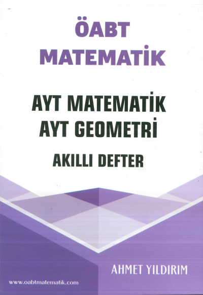 ÖABT Matematik AYT Matematik AYT Geometri Akıllı Defter Ahmet Yıldırım ANKA Fotokopi