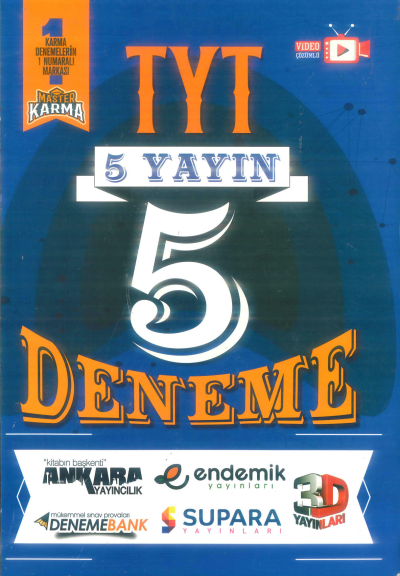 TYT MASTER KARMA 5 DENEME ANKA Fotokopi