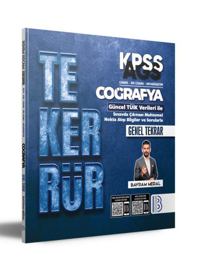 2026 KPSS Coğrafya Tekerrür Genel Tekrar Benim Hocam ANKA Fotokopi