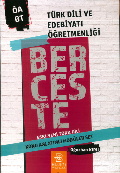 BERCESTE ESKİ - YENİ TÜRK DİLİ KONU ANLATIMLI MODÜLER SET