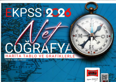 2026 EKPSS Harita Tablo ve Grafiklerle Net Coğrafya Yargı Yayınları (Renkli Almanız Önerili) ANKA Fotokopi