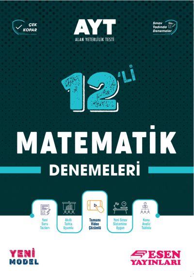 AYT 12'li Matematik Denemeleri ANKA Fotokopi