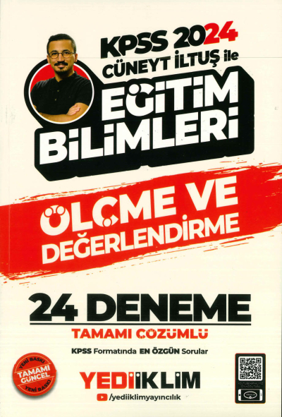 ÖLÇME VE DEĞERLENDİRME 24 DENEME TAMAMI ÇÖZÜMLÜ (CÜNEYT İLTUŞ) ANKA Fotokopi