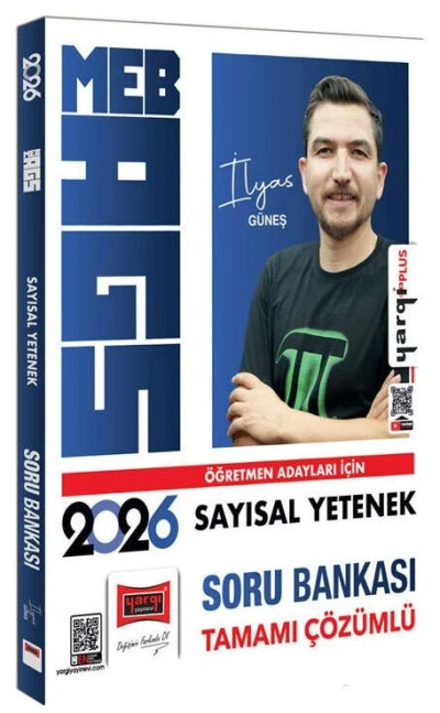 2026 MEB-AGS Öğretmen Adayları İçin Tamamı Çözümlü Sayısal Soru Bankası (İlyas Güneş) Yargı Yayınları ANKA Fotokopi