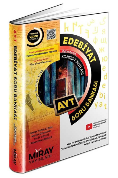 AYT Edebiyat Konu Özetli Soru Bankası Miray Yayınları ANKA Fotokopi