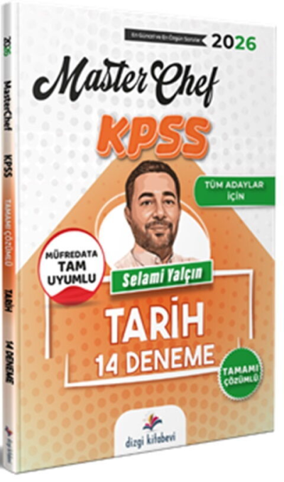 2026 Tüm Adaylar İçin MasterChef Kpss Tarih Tamamı Çözümlü 14 Deneme Dizgi Kitap ANKA Fotokopi