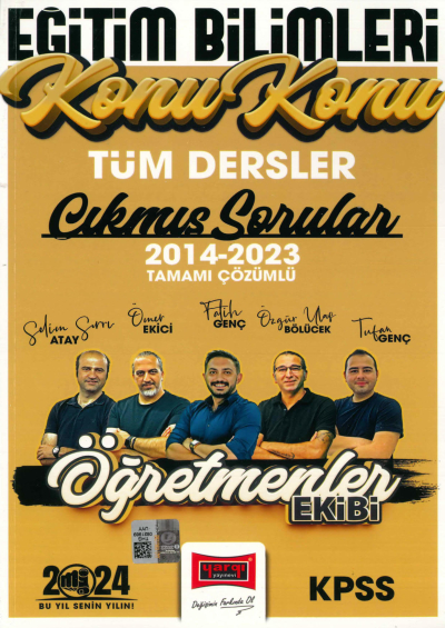 KONU KONU ÇIKMIŞ SORULAR 2014-2023 TAMAMI ÇÖZÜMLÜ ÖĞRETMENLER EKİBİ ANKA Fotokopi