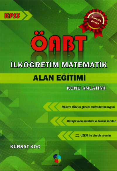 ÖABT İlköğretim Matematik Alan Eğitimi Konu Anlatımı ANKA Fotokopi