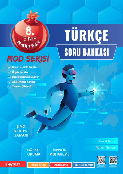 8. Sınıf Mod Türkçe Soru Bankası Nartest Yayınları