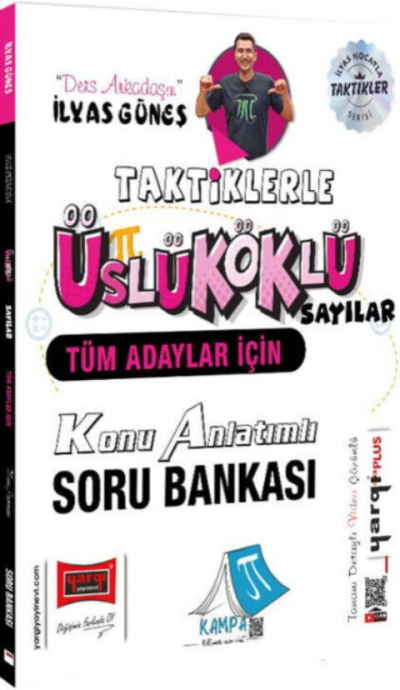 Tüm Adaylar İçin Taktiklerle Üslü Köklü Sayılar Konu Anlatımlı Soru Bankası Yargı Yayınları ANKA Fotokopi