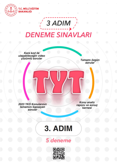 3 ADIM DENEME SINAVLARI TYT 3. ADIM