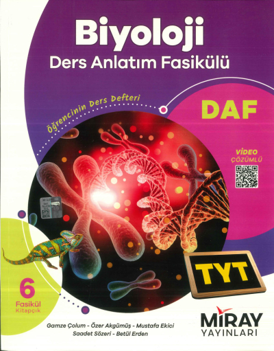 TYT Biyoloji Ders Anlatım Fasikülleri Miray Yayınları ANKA Fotokopi