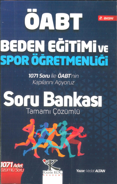 BEDEN EĞİTİMİ VE SPOR ÖÜRETMENLİĞİ 1071 TAMAMI ÇÖZÜMLÜ SORU BANKASI ANKA Fotokopi