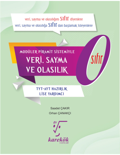 TYT AYT Veri, Sayma ve Olasılık Sıfır 0 Konu Anlatımı Karekök Yayınları