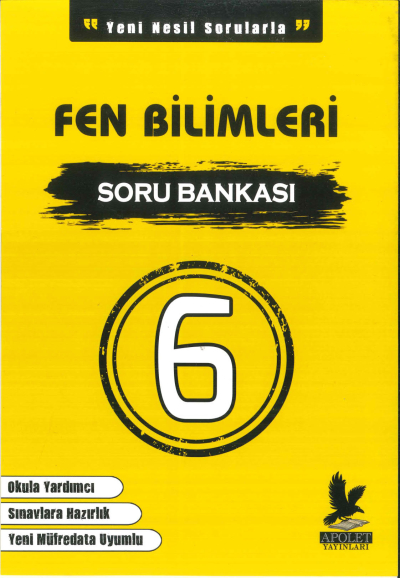 6.SINIF FEN BİLİMLERİ SORU BANKASI Apolet Yayınları