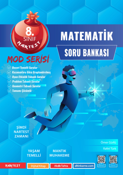 8. Sınıf Mod Matematik Soru Bankası Nartest Yayınları ANKA Fotokopi