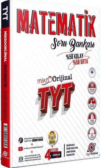 TYT Matematik Mikro Soru Bankası Orijinal Yayınları ANKA Fotokopi