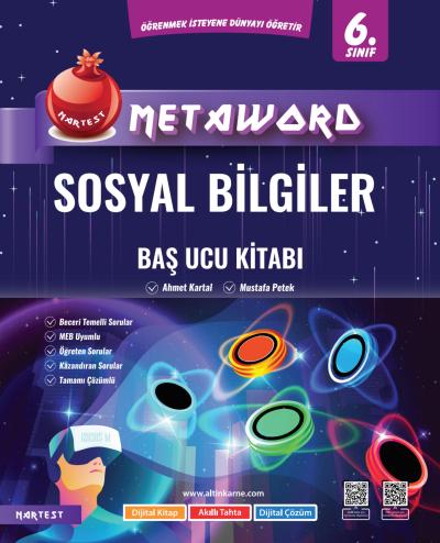 6. Sınıf Metaword Sosyal Bilgiler Nartest Yayınları