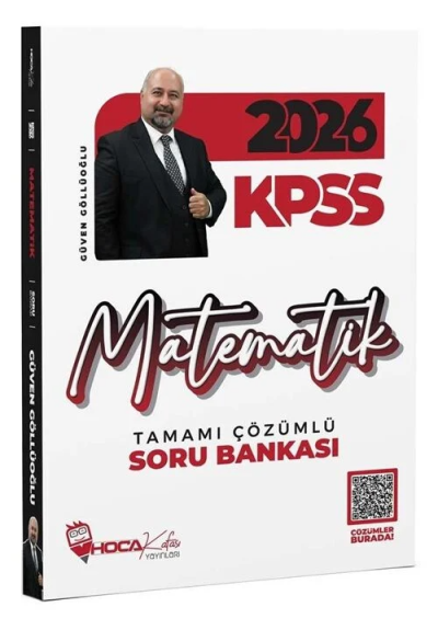 2026 KPSS Matematik Soru Bankası Çözümlü Hoca Kafası Yayınları ANKA Fotokopi