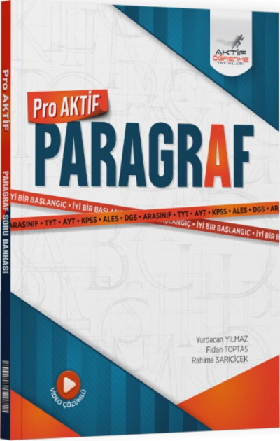 TYT AYT Paragraf Proaktif Soru Bankası Aktif Öğrenme ANKA Fotokopi