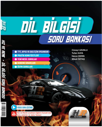 TYT AYT Dil Bilgisi Soru Bankası Hız ve Renk Yayınları ANKA Fotokopi