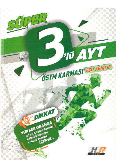 AYT Eşit Ağırlık 3 lü Deneme ANKA Fotokopi