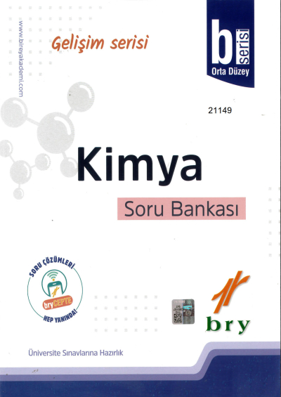 KİMYA SORU BANKASI B SERİSİ ORTA DÜZEY