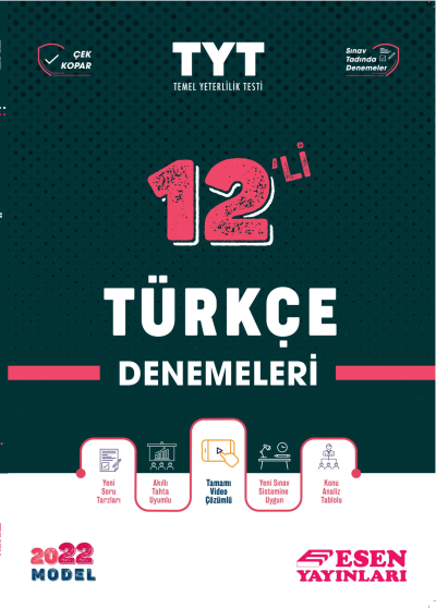 TYT 12'li Türkçe Denemeleri