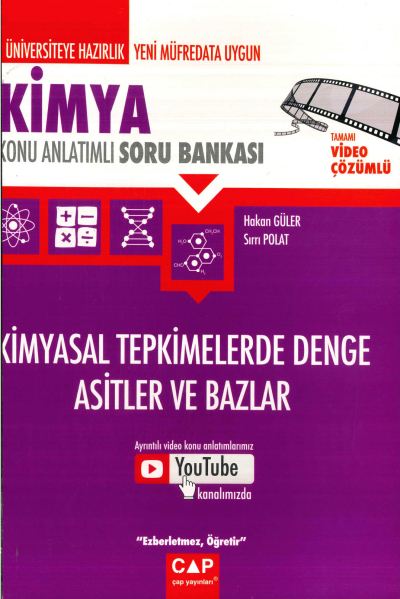 KİMYASAL TEPKİMELERDE DENGE ASİTLER VE BAZLAR KONU ANLATIMLI SORU BANKASI ANKA Fotokopi