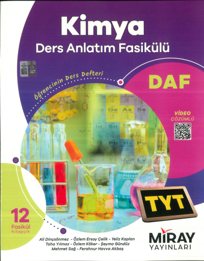 TYT Kimya Ders Anlatım Fasikülleri Miray Yayınları ANKA Fotokopi