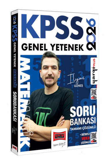 2026 KPSS Matematik Soru Bankası Çözümlü - İlyas Güneş Yargı Yayınları ANKA Fotokopi