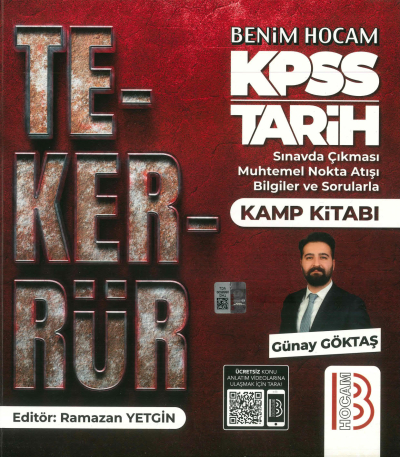 TEKERRÜR TARİH KAMP KİTABI SINAVDA ÇIKMASI MUHTEMEL NOKTA ATIŞI BİLGİLER VE SORULARLA ANKA Fotokopi