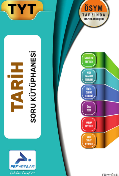 TYT Tarih Ösym Tarzında Hazırlanmış Soru Kütüphanesi Prf Paraf Yayınları ANKA Fotokopi