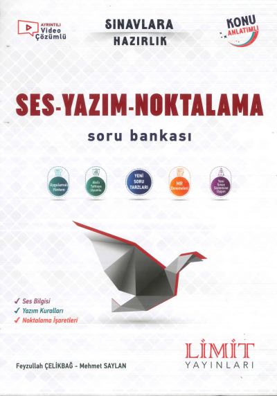Ses- Yazım- Noktalama Soru Bankası Limit Yayınları ANKA Fotokopi