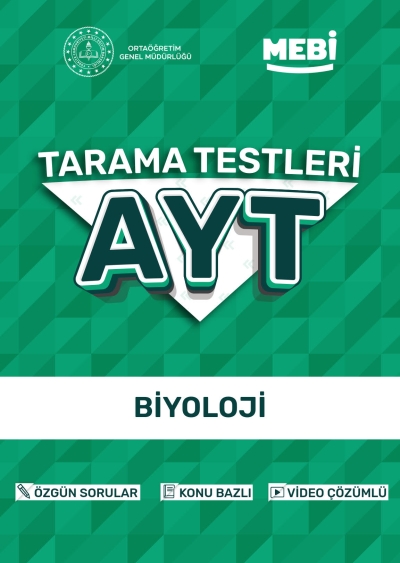 AYT Tarama Testleri Biyoloji MEBİ OGM ANKA Fotokopi