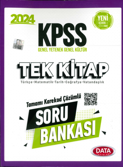 KPSS TEK KİTAP TAMAMI KAREKOD ÇÖZÜMLÜ SORU BANKASI ANKA Fotokopi