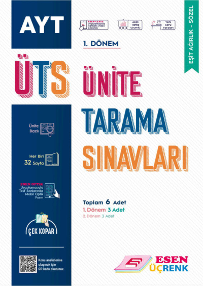 AYT Ünite Tarama Testleri (EA-Sözel) ANKA Fotokopi