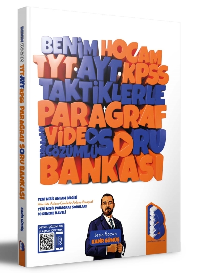 TYT-AYT KPSS TAKTİKLERLE PARAGRAF VİDEO ÇÖZÜMLÜ SORU BANKASI
