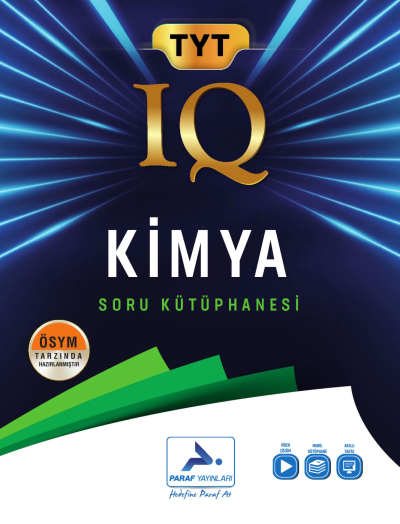 TYT Kimya IQ Soru Kütüphanesi PRF Paraf Yayınları ANKA Fotokopi