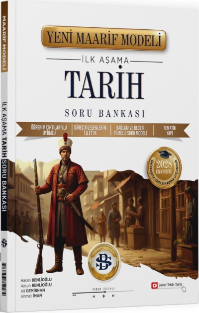 2028 Üniversiteye Hazırlık Tarih İlk Aşama Maarif Model Soru Bankası Bilgi Sarmal ANKA Fotokopi