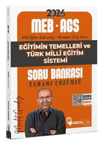 2026 MEB-AGS Eğitimin Temelleri ve Türk Milli Eğitim Sistemi Soru Bankası Çözümlü Hoca Kafası Yayınları ANKA Fotokopi