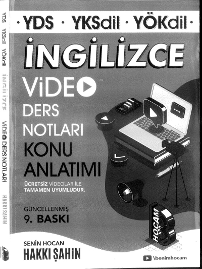 İngilizce Video Ders Notları Konu Anlatımı Hakkı Şahin ANKA Fotokopi