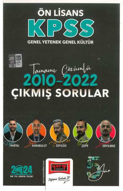 ÖNLİSANS 2010-2022 TAMAMI ÇÖZÜMLÜ ÇIKMIŞ SORULAR ANKA Fotokopi