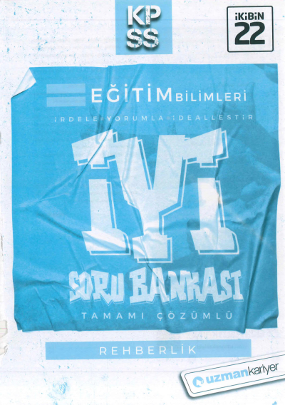 REHBERLİK İYİ SORU BANKASI ÇÖZÜMLÜ ANKA Fotokopi