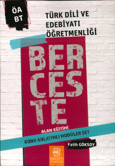BERCESTE ALAN EĞİTİMİ KONU ANLATIMLI MODÜLER SET ANKA Fotokopi