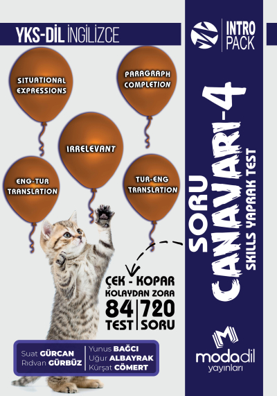 YKS-DİL (YDT) INTRO PACK SORU CANAVARI 4 ANKA Fotokopi