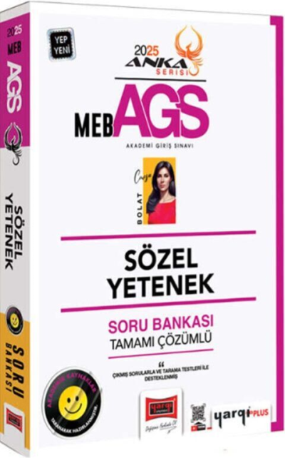 2025 MEB-AGS Anka Serisi Sözel Yetenek Tamamı Çözümlü Soru Bankası Yargı Yayınları