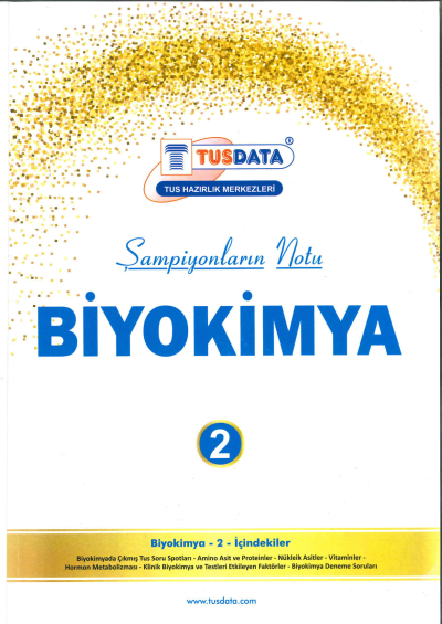 Biyokimya 2 Şampiyonların Notu Tusdata ANKA Fotokopi